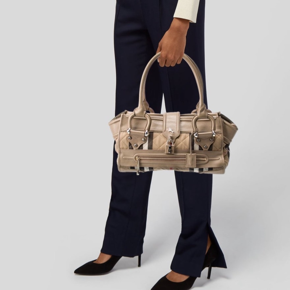 Burberry Prorsum House Check Shoulder Bag - Picture 3 of 8